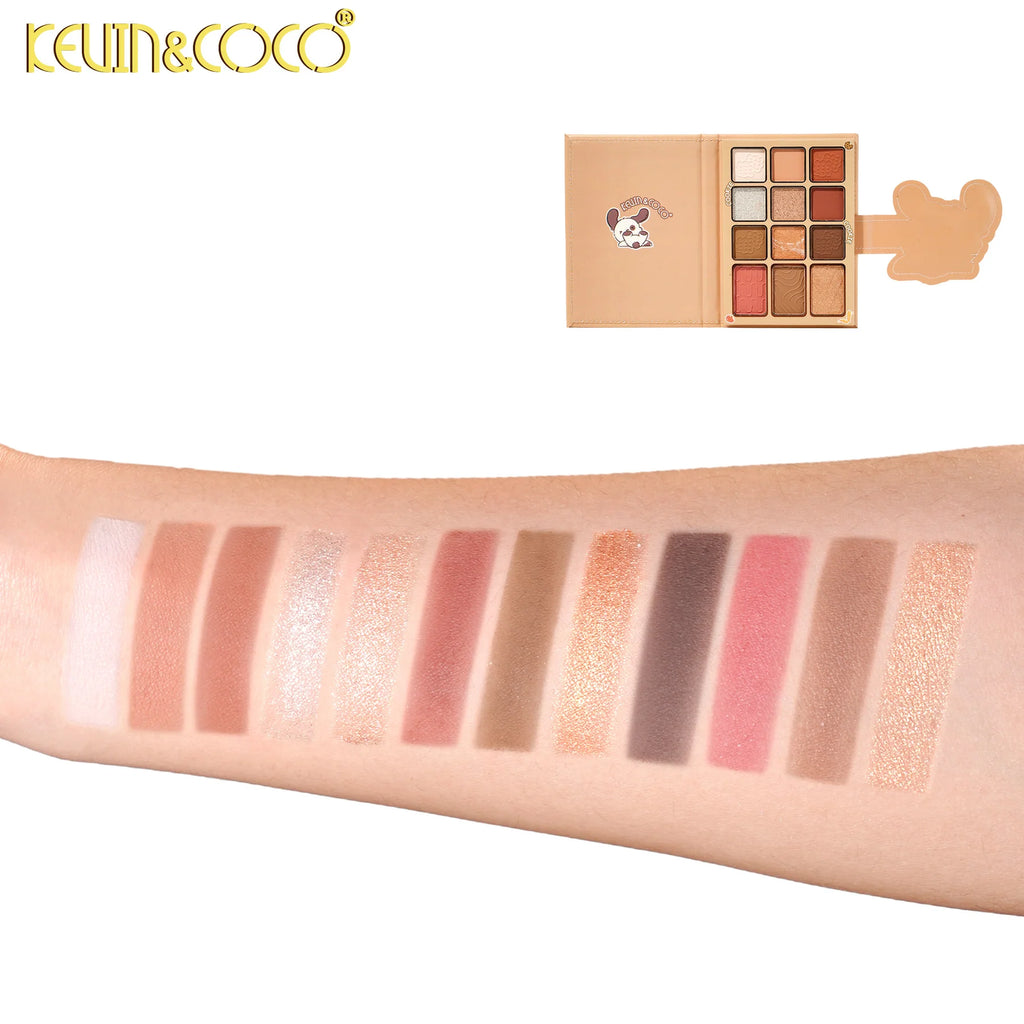 Set de Paleta de Sombras y Brochas Cookie